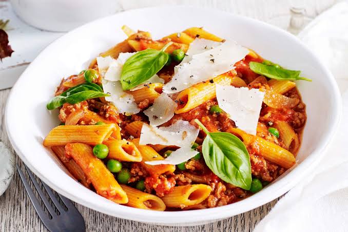 Penne With Bolognese sauce