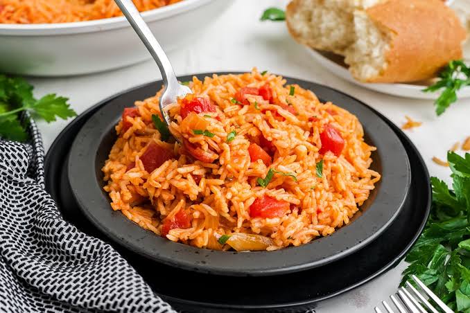 Rice With Tomato sauce