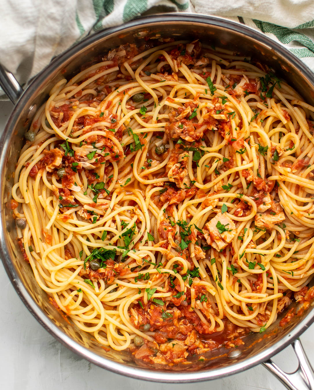 Spaghetti With Tuna sauce