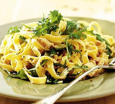 Tagliatelle With Tuna sauce